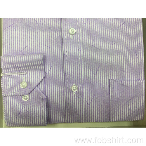 Yarn Dyed Business Shirt Custom Yarn dyed business shirt Supplier